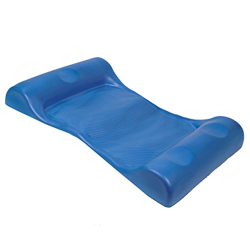 Product Cover SwimWays Aquaria Aqua Hammock Lounge - Durable Aqua Cell Foam Pool Float - Blue