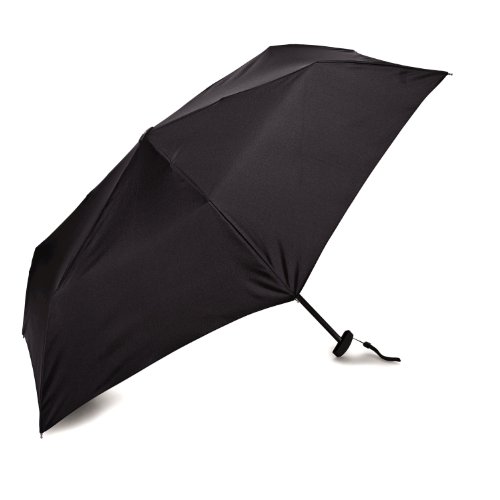 Product Cover Samsonite Luggage Manual Compact Flat Umbrella, Black