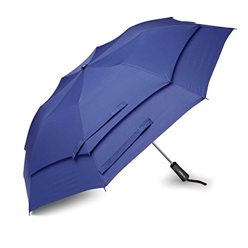 Product Cover Samsonite Luggage Windguard Auto Open Umbrella, Aqua Blue