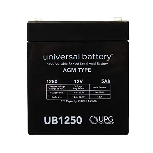 Product Cover Universal Power Group 12V 5AH Trailer Break Away Kit Battery