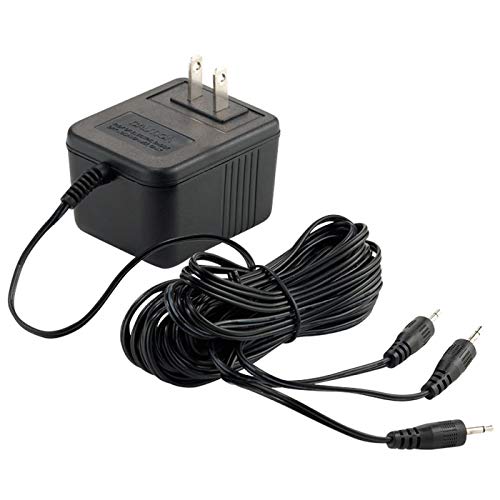 Product Cover Department 56 Accessories for Village Collections AC/DC Power Adapter, 3.15 Inch, Black