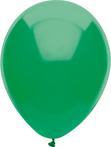 Product Cover PartyMate 72132 Made in the USA Royal Rich Color 12-Inch Latex Balloons, 15-Count, Forest Green