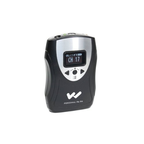 Product Cover Williams Sound PPA T46 Personal PA Body-Pack Transmitter, Black/Silver, 1.25