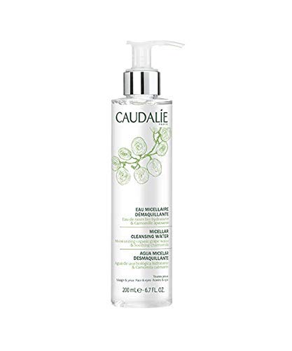 Product Cover Caudalie Micellar Cleansing Water. Hypoallergenic and Non-Irritating Cleanser and Make-Up Remover for Sensitive Skin with Delicate Fresh Fragrance (6.7 Ounce / 200 Milliliters)