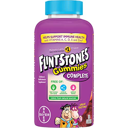 Product Cover Flintstones Gummies Children's Multivitamins, Kids Vitamin Supplement with Vitamins C, D, E, B6, and B12, 180 Count