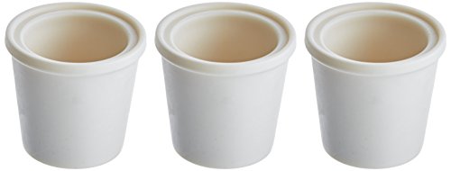 Product Cover Home Brew Ohio Small Universal Carboy Bung-Solid-Set of 3, 9R-E0UD-EQ5P, White