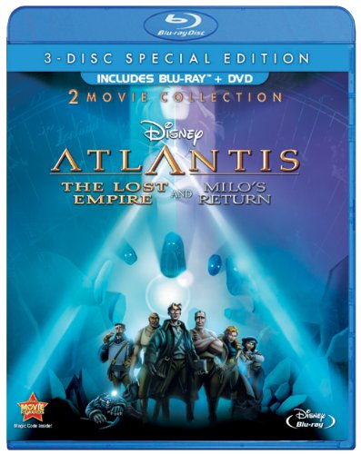 Product Cover Atlantis: The Lost Empire / Atlantis: Milo's Return: Two-Movie Collection (Three Disc Blu-ray / DVD Combo)