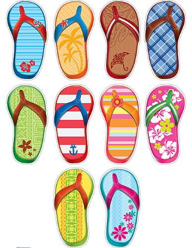 Product Cover Teacher Created Resources 5353 Flip Flop Accents