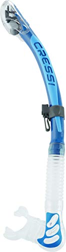Product Cover Cressi Foldable Adult Dry Snorkel for Scuba Diving, Snorkeling | Alpha Ultra Dry made in Italy
