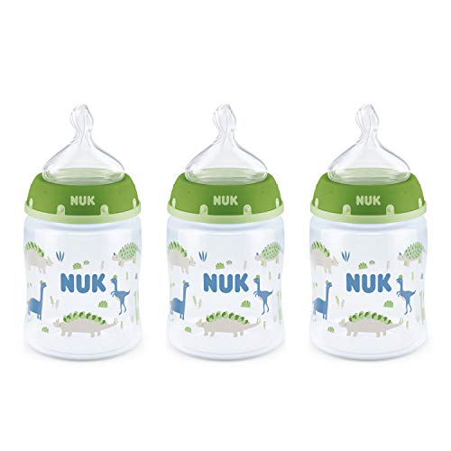 Product Cover NUK Perfect Fit Baby Bottle, Boy, 5 Ounce (Pack of 3) ( Packaging may vary )