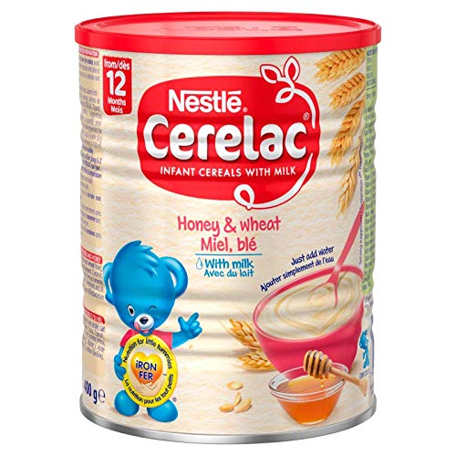 Product Cover Nestle Cerelac, Honey and Wheat with Milk, 14.11 Ounce Can