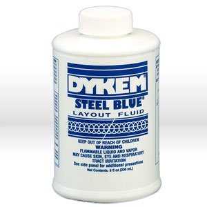 Product Cover Dykem 04005 Blue Layout Fluid - 8 oz Brush-In-Cap Bottle - 80400 [PRICE is per EACH]
