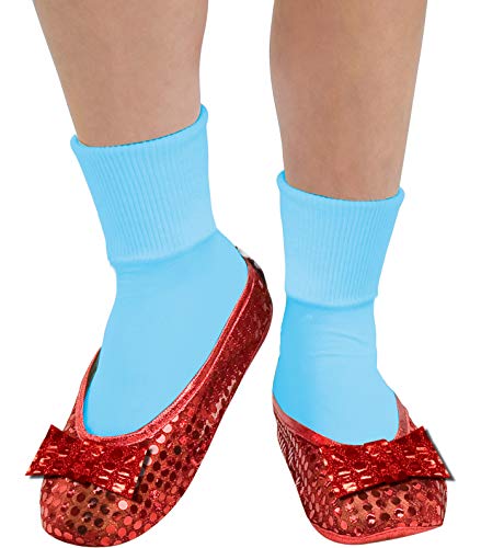 Product Cover Rubie's Wizard Of Oz Deluxe Adult Dorothy Sequin Shoe Covers, Red, One Size Fits Most