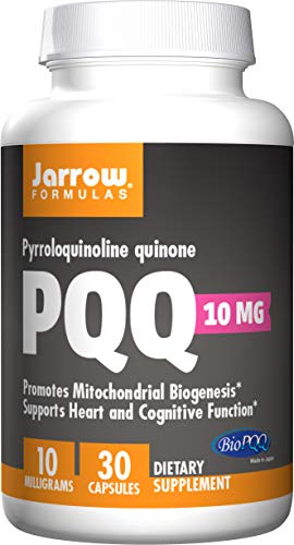 Product Cover Jarrow Formulas Pyrroloquinoline Quinone, Supports Heart and Cognitive Function, 10 mg, 30 Caps