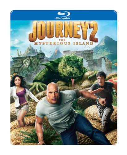 Product Cover Journey 2: The Mysterious Island (SteelBook Packaging) [Blu-ray]