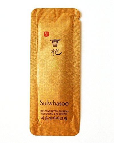 Product Cover 30 X Sulwhasoo Sample Concentrated Ginseng Renewing Eye Cream 30 sample sachets