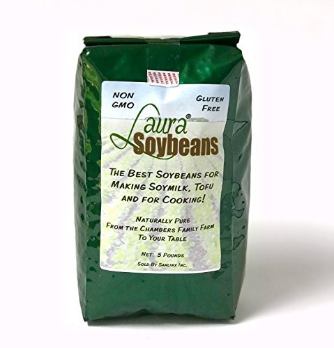 Product Cover Laura Soybeans, Newest Crop and Non-GMO - Directly from The Chambers Family Farm in Iowa. Makes Best Soy Milk, Tofu, or Tempeh.