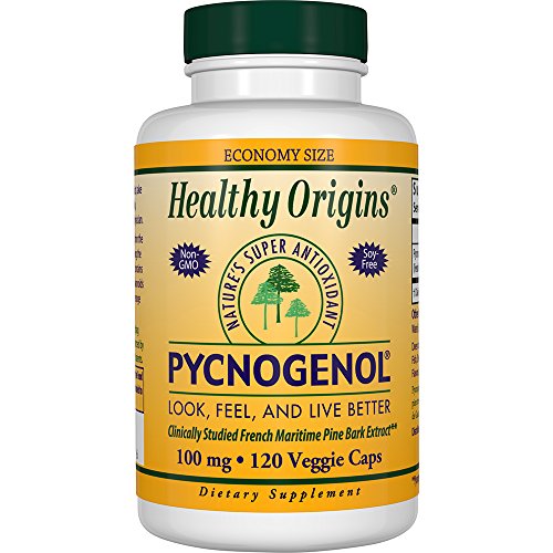 Product Cover Healthy Origins Pycnogenol (Nature's Super Antioxidant) 100 mg, 120 Count