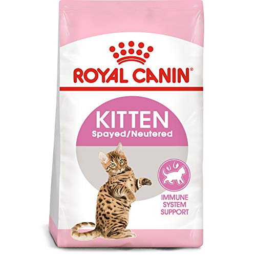 Product Cover Royal Canin Feline Health Nutrition Spayed/Neutered Dry Cat Food for Kittens, 2.5 Pound Bag