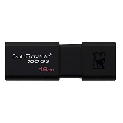 Product Cover Kingston Digital 16GB 100 G3 USB 3.0 DataTraveler (DT100G3/16GB)