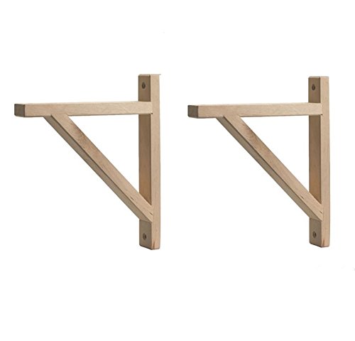Product Cover IKEA Ekby Valter Wood Shelves Bracket, Depth 7-Inch Birch (X2)