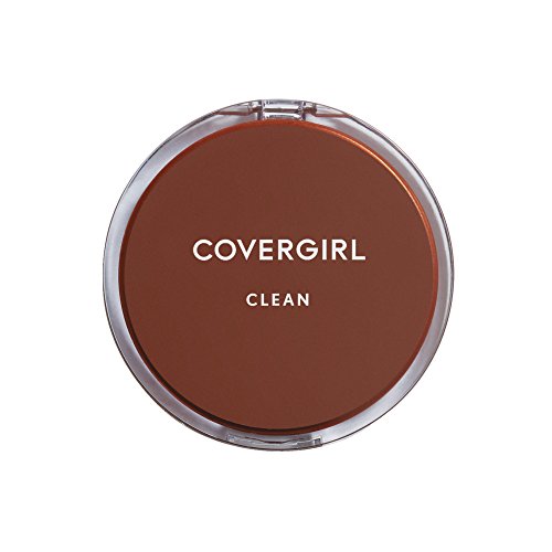 Product Cover CoverGirl Clean Pressed Powder Compact, Creamy Beige 150, 0.39 oz(11g)