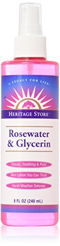 Product Cover Heritage Products Rosewater And Glycerin - 8 Fl Oz
