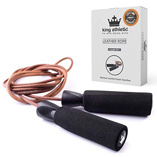 Product Cover Jump Rope :: Leather Skipping Ropes for Workout and Speed Skip Training :: Because You Need the Best Jumping Rope for Cardio Fitness Exercise :: Your New Skip Rope Includes Workout Videos and eBook