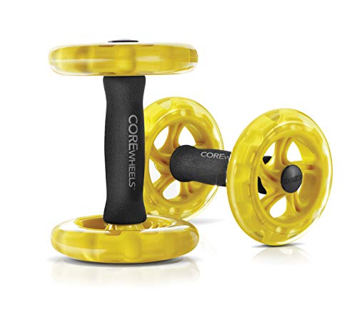 Product Cover SKLZ Core Wheels Dynamic Strength and Ab Trainer Roller, Set of 2