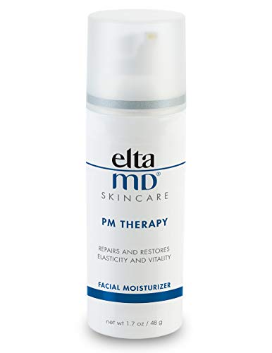 Product Cover EltaMD PM Therapy Facial Moisturizer, Antioxidant, Peptide and Ceramide Blend, Oil-free, Dermatologist-Recommended, 1.7 oz