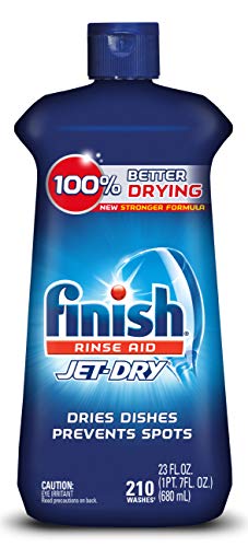 Product Cover Finish Jet-Dry Rinse Aid, 23oz, Dishwasher Rinse Agent & Drying Agent