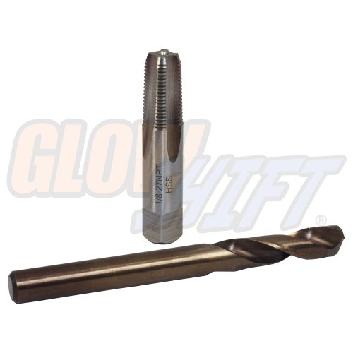 Product Cover GlowShift 1/8-27 NPT Drill & Tap Kit - 1/8