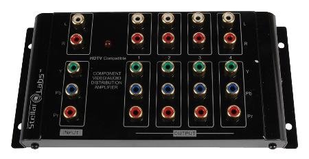 Product Cover 1x4 Component Video Distribution Amplifier / Splitter