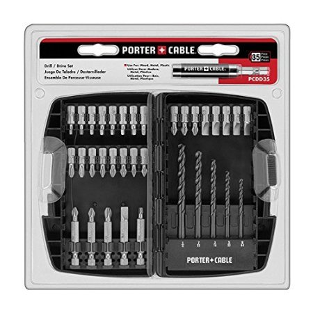 Product Cover Porter Cable PCDD35 35-piece Drilling And Driving Bit Set