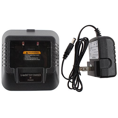 Product Cover Tenq Desktop Charger (Us Type) Fit for Baofeng Uv-5r 5ra 5rb 5rc 5rd 5re 5replus