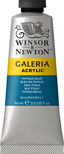 Product Cover Winsor & Newton Galeria Acrylic Paint, 60ml tube, Phthalo Blue