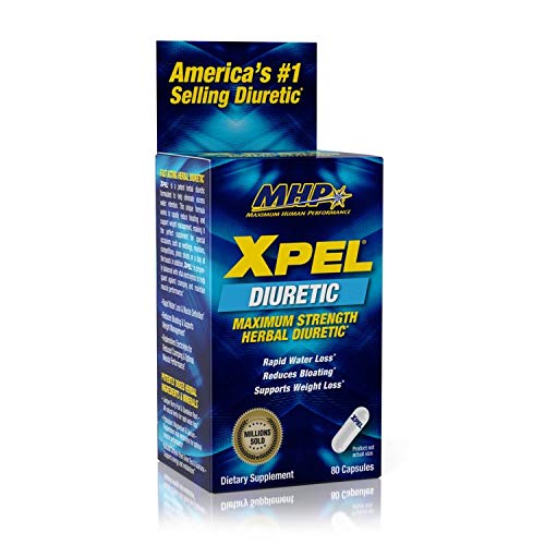Product Cover MHP Xpel Dietary Supplement - Maximum Strength Diuretic, 80 Capsules