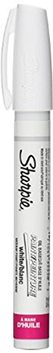 Product Cover Sharpie Oil-Based Paint Marker Tip Bundle - Extra Fine, Fine, Medium, and Bold Tips (White)
