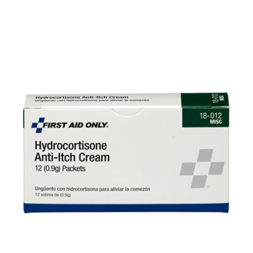 Product Cover First Aid Only 18-012 Hydrocortisone Anti-Itch Cream Packet (Box of 12)