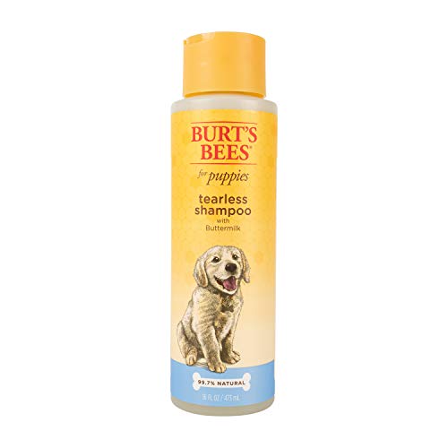 Product Cover Burt's Bees for Dogs Natural Tearless Puppy Shampoo with Buttermilk | Dog and Puppy Shampoo For Gentle Fur, 16 Ounces