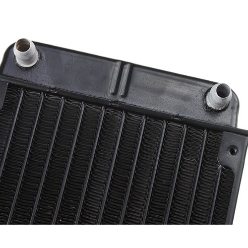 Product Cover AGPtek® 12 Pipe Aluminum Heat Exchanger Radiator for PC CPU CO2 Laser Water Cool System Computer