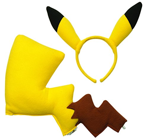 Product Cover Rubies Pokémon Pikachu Ears and Tail Dress Up Kit (Discontinued by manufacturer)