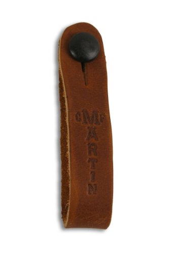 Product Cover C.F. Martin & Co 18A0032 Guitar Leather Head Stock Strap Tie, Brown