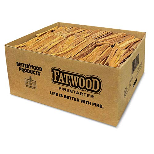 Product Cover Better Wood Products Fatwood Firestarter Box, 50-Pounds