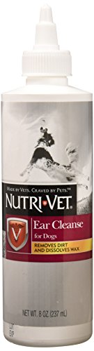 Product Cover Nutri-Vet Ear Cleanse for Dogs | Cleans & Deodorizes | 8 Ounces