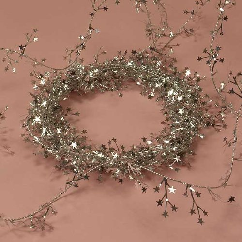 Product Cover Silver Small Star Garland