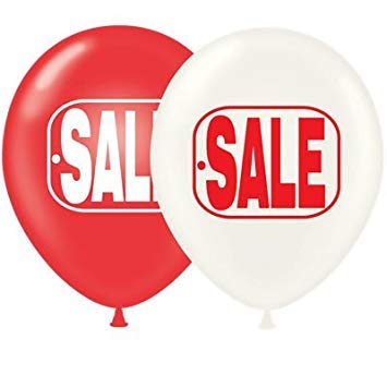 Product Cover 17 Inch SALE Balloons (Premium Outdoor Helium Quality) By Tuftex 50 Ct
