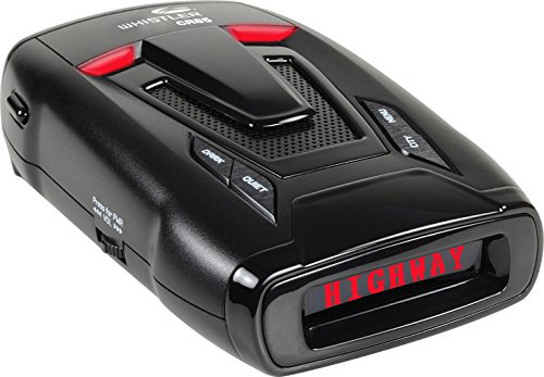 Product Cover Whistler CR85 High Performance Laser Radar Detector: 360 Degree Protection and Voice Alerts - Black