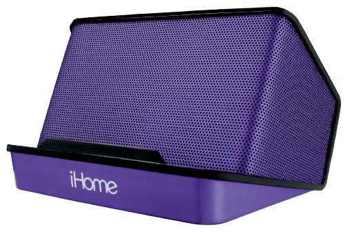 Product Cover iHome Portable Rechargeable Stereo Speaker System - Purple