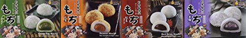 Product Cover Royal Family Japanese Mochi Variety Pack Including Red Bean, Taro, Green Tea and Peanut, 29.6 oz